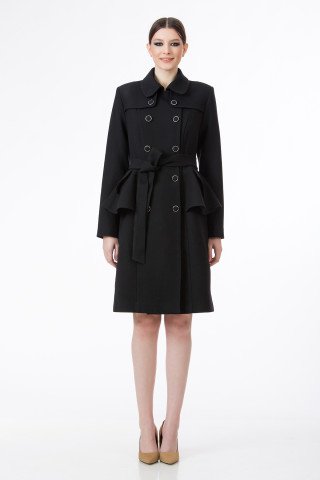 Palton virgin wool Macbeth