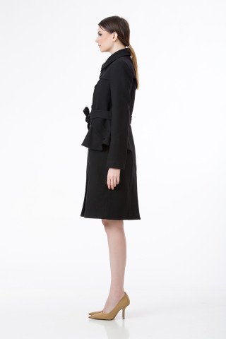 Palton virgin wool Macbeth