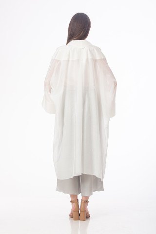 Kimono voal batist White Beach