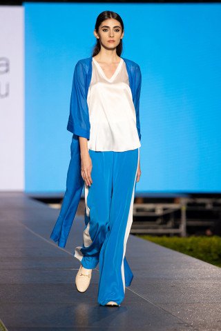 Kimono din voal batist Mykonos