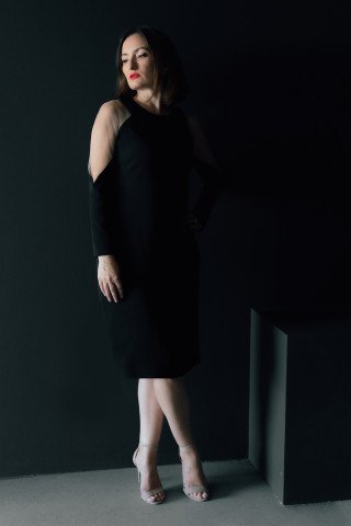 Rochie cady matase Pogany