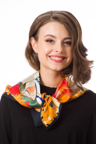 Esarfa de matase Maria