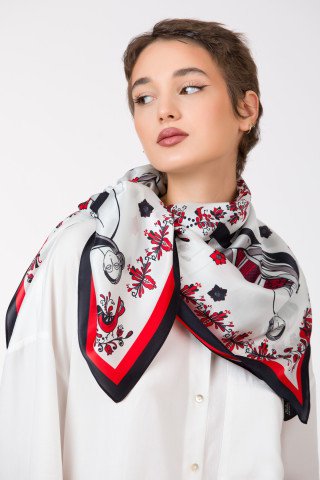Esarfa de matase Maiastra