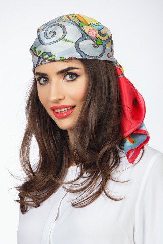 Esarfa de matase Hommage à Klimt