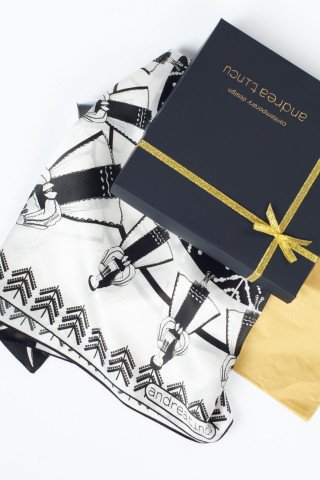 Esarfa de matase Ciuleandra