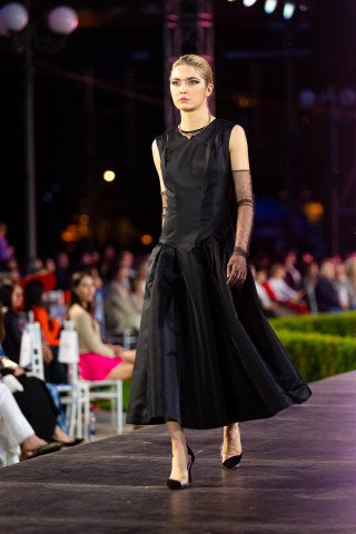 Rochie matase mikado Marion