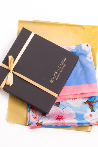 Esarfa de matase Dora