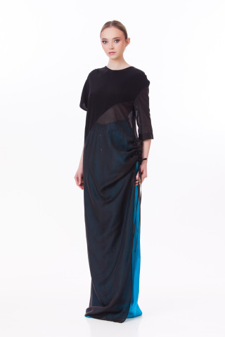 Rochie matase si bumbac Water Nymph