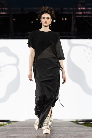 Rochie matase si bumbac Water Nymph