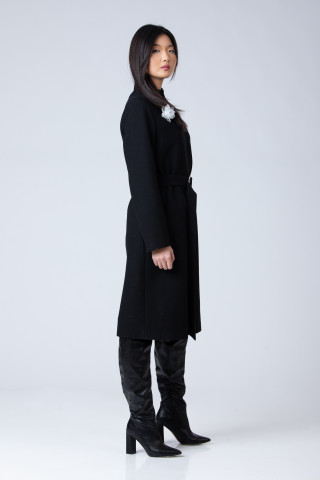 Palton lana Perfect Black