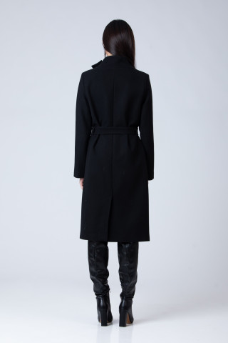 Palton lana Perfect Black