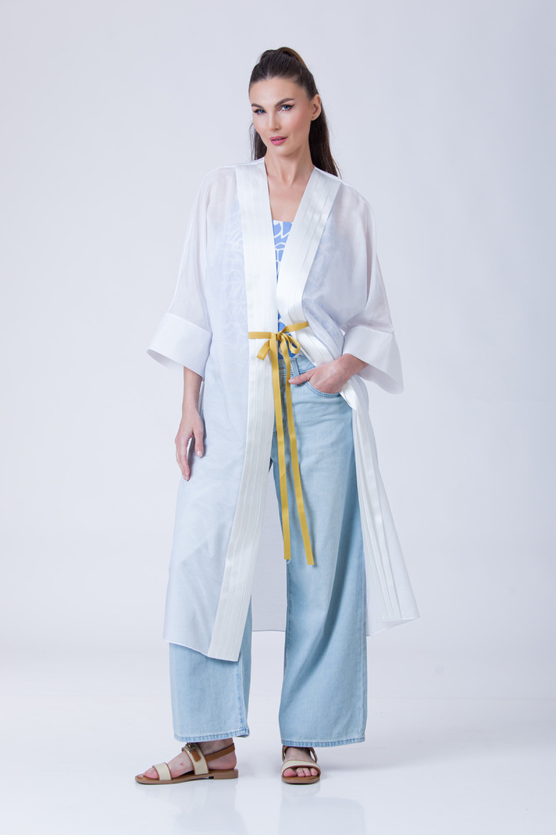 Kimono de batist si matase Mykonos