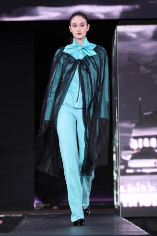 Fusta organza matase Elisabeth