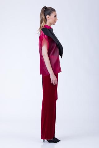 Bluza de organza Claremont