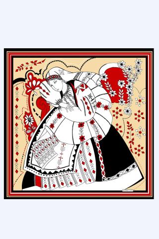 Esarfa de matase Marama