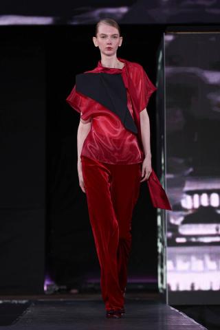 Bluza de organza Claremont