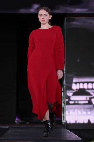 Rochie crep italian lana Aphra