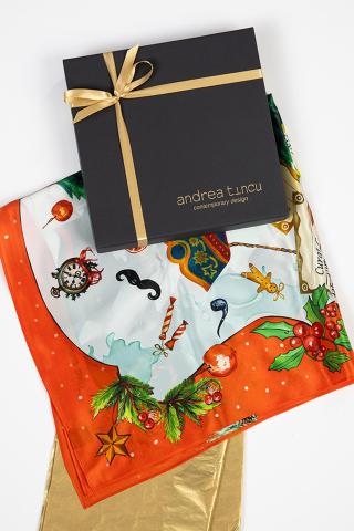 Esarfa de matase Colindul lui Caragiale