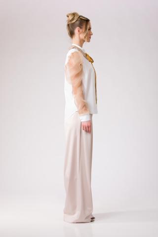 Camasa din bumbac organza matase Odette