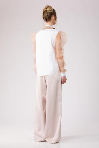 Camasa din bumbac organza matase Odette