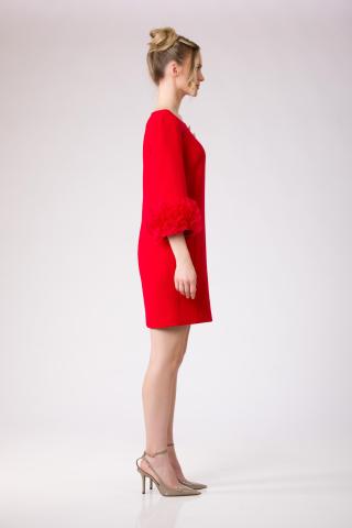 Rochie crep lana cu matase Felicity