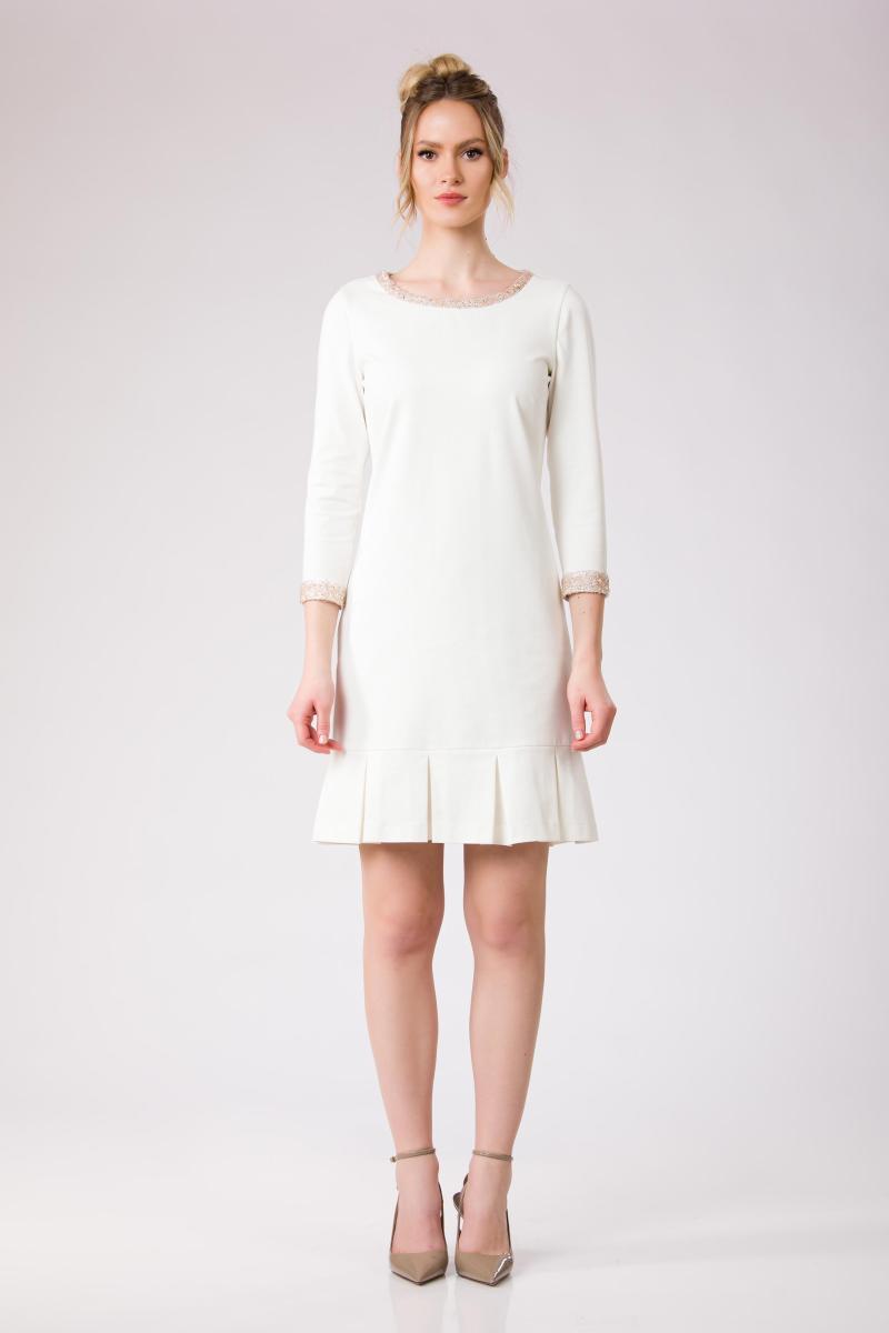 Rochie punto cu matase cu paiete  Elowen