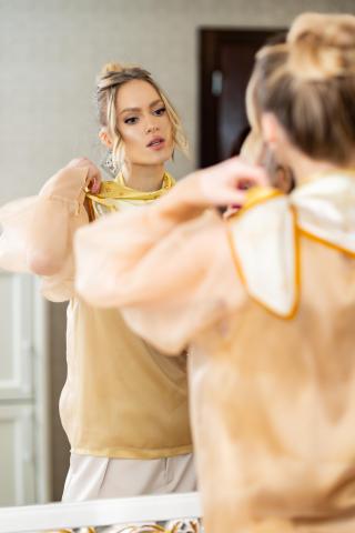 Esarfa de matase My Lucky Star