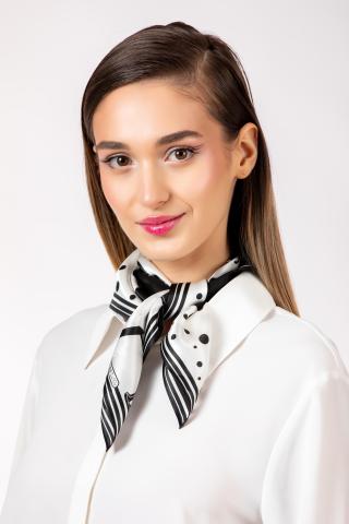 Esarfa de matase Pretty Audrey