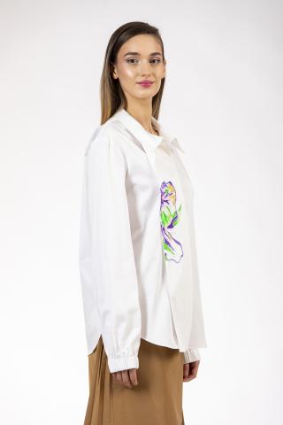 Camasa bumbac pictata manual Luce