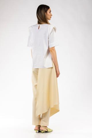 Bluza bumbac si matase Fiori Regali