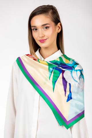 Esarfa de matase Iris Regale