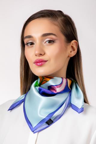 Esarfa de matase Iris Preziosa