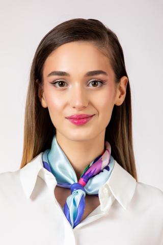 Esarfa de matase Iris Preziosa