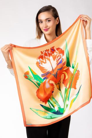 Esarfa de matase Iris de' Medici