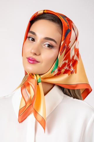 Esarfa de matase Iris de' Medici