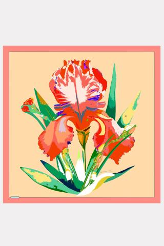 Esarfa de matase Iris de' Medici