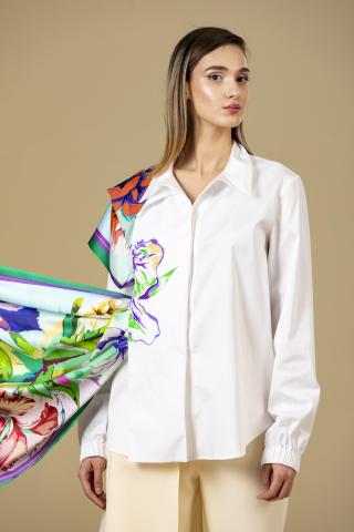 Camasa bumbac pictata manual Luce