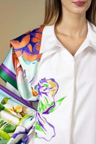 Camasa bumbac pictata manual Luce