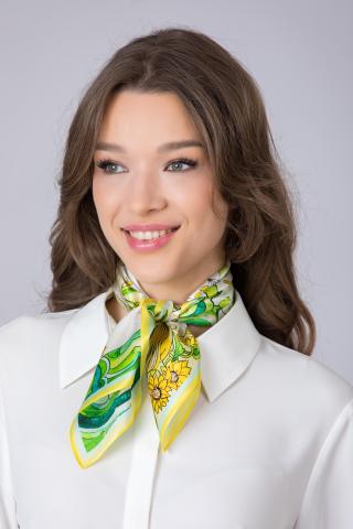 Esarfa de matase Sânzienele