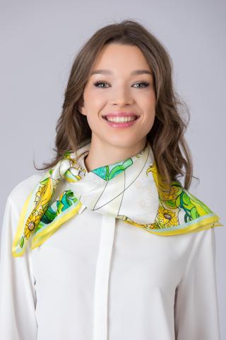 Esarfa de matase Sânzienele