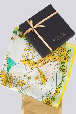 Esarfa de matase Sânzienele