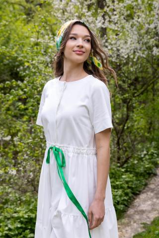 Esarfa de matase Sânzienele