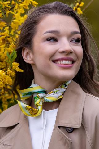 Esarfa de matase Sânzienele