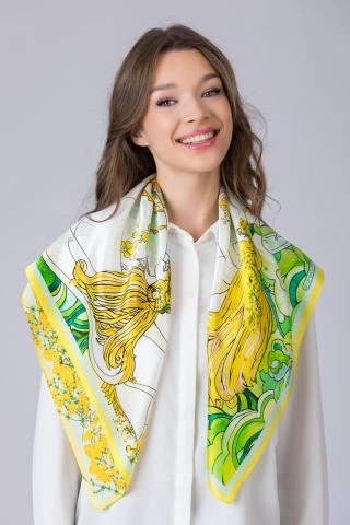 Esarfa de matase Sânzienele