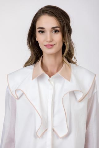 Camasa de bumbac și matase Nadia