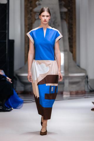Rochie bumbac Casa Albastra
