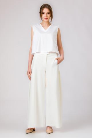 Paula Herlo x Andrea Tincu  Pantalonii din punto Delfina