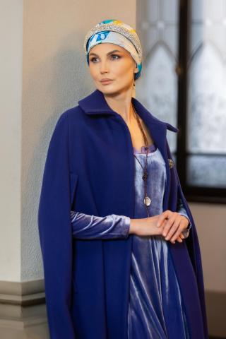 Rochie din catifea de matase si viscoza Marie